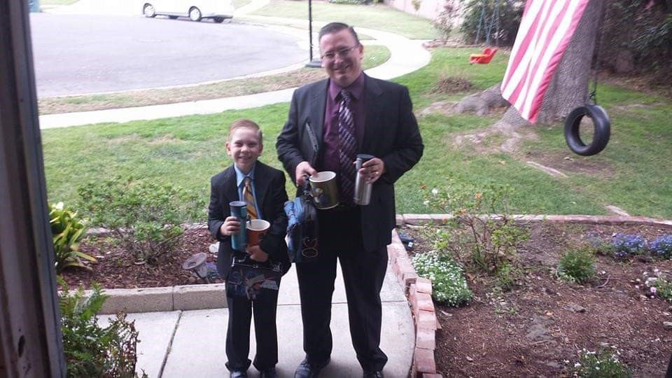 Dennis Cole during his years as a school principal